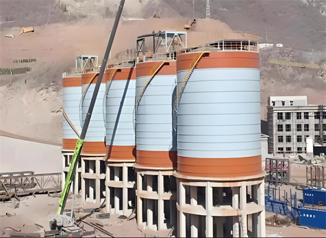 岑溪高架钢板仓