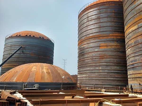 岑溪焦粉钢板仓